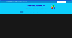 Desktop Screenshot of nvrfoundation.com