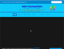 Tablet Screenshot of nvrfoundation.com